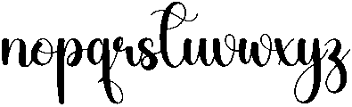 Mount Regular otf (400) Font LOWERCASE