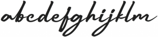 MountLight otf (300) Font LOWERCASE