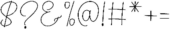 Mountain Journey Regular otf (400) Font OTHER CHARS