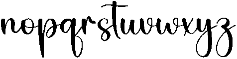 Mountain Regular otf (400) Font LOWERCASE