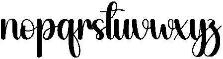 Mountain Regular otf (400) Font LOWERCASE