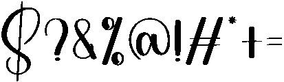 Mountain Regular otf (400) Font OTHER CHARS