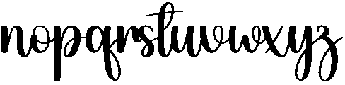 Mountain Regular otf (400) Font LOWERCASE