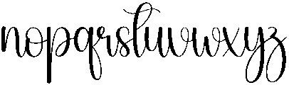Mountain Regular otf (400) Font LOWERCASE
