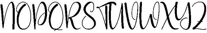 Mountain Regular otf (400) Font UPPERCASE
