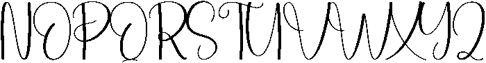 Mountain Regular otf (400) Font UPPERCASE