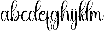 Mountain Regular otf (400) Font LOWERCASE