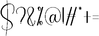 Mountain Regular otf (400) Font OTHER CHARS