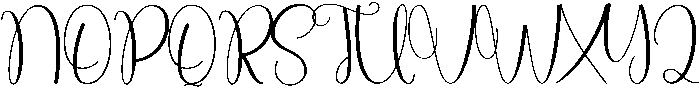 Mountain Regular otf (400) Font UPPERCASE