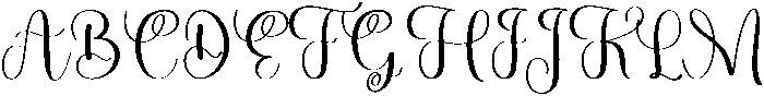 Mountain Regular otf (400) Font UPPERCASE