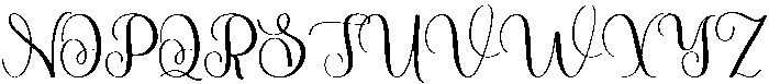 Mountain Regular otf (400) Font UPPERCASE