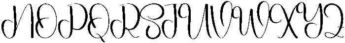 Mountain Regular otf (400) Font UPPERCASE
