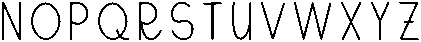 Mountain Regular otf (400) Font UPPERCASE