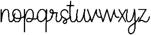 Mountain Regular otf (400) Font LOWERCASE