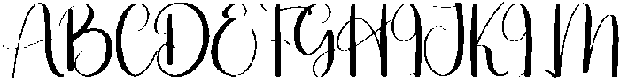 Mountain Regular otf (400) Font UPPERCASE