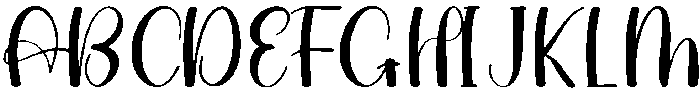 Mountain Regular otf (400) Font UPPERCASE