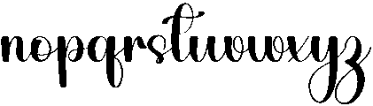 Mountain Regular otf (400) Font LOWERCASE