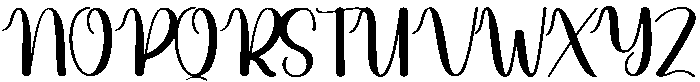 Mountain Regular otf (400) Font UPPERCASE
