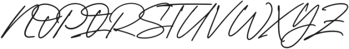 Mountain Signature otf (400) Font UPPERCASE