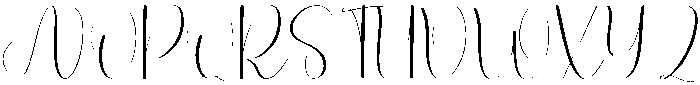 Mountain Waterclean Regular otf (400) Font UPPERCASE