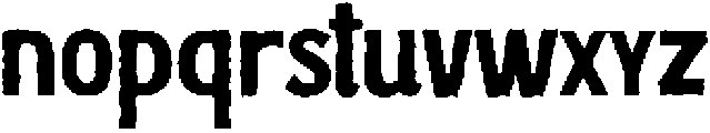 MountainsRange-Regular otf (400) Font LOWERCASE