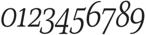 Mountella Extra Light Italic otf (200) Font OTHER CHARS
