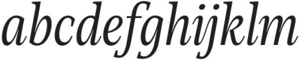 Mountella Light Italic otf (300) Font LOWERCASE