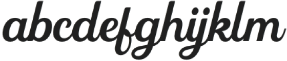 MounthyScript-Regular otf (400) Font LOWERCASE