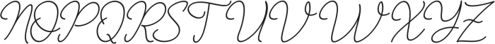 Mountline Italic otf (400) Font UPPERCASE