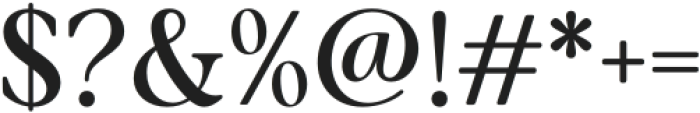 MountrielSerif-Regular otf (400) Font OTHER CHARS