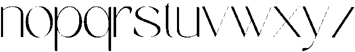 Moura Regular otf (400) Font LOWERCASE
