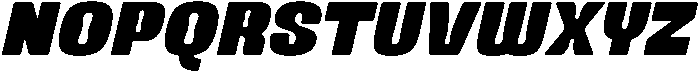 Mourkit Italic otf (400) Font UPPERCASE