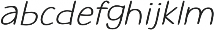 Mousseline Pro Light Italic ttf (300) Font LOWERCASE