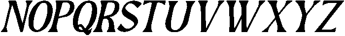 Moviera Italic otf (400) Font UPPERCASE