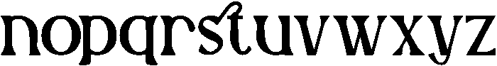 Moviera otf (400) Font LOWERCASE