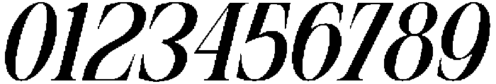 Mowina Italic otf (400) Font OTHER CHARS