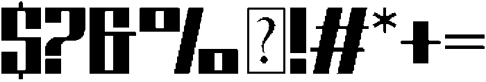 Moxen otf (400) Font OTHER CHARS