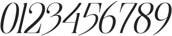 Moxtas Light Italic otf (300) Font OTHER CHARS