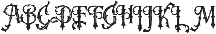 moenstrum-Regular otf (400) Font UPPERCASE