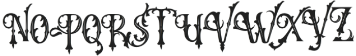 moenstrum-Regular otf (400) Font UPPERCASE