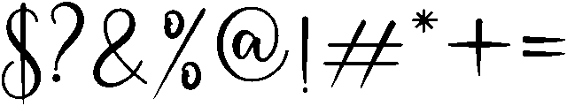 monalisa otf (400) Font OTHER CHARS