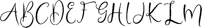 monalisa otf (400) Font UPPERCASE
