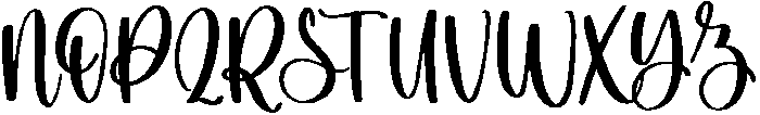 monday otf (400) Font UPPERCASE