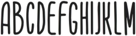 mono and friends re Regular otf (400) Font UPPERCASE