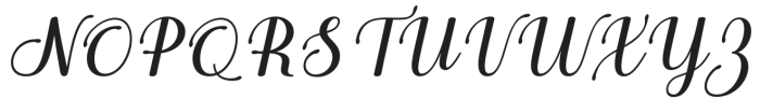 mother lover Italic Italic otf (400) Font UPPERCASE