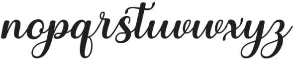 mother lover Italic Italic otf (400) Font LOWERCASE