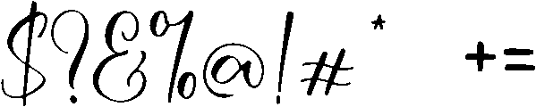 mother otf (400) Font OTHER CHARS