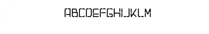 MONOLIGHT Font UPPERCASE