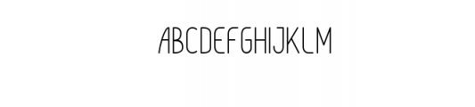 MOSQITA.otf Font UPPERCASE