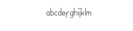 MOSQITA.otf Font LOWERCASE